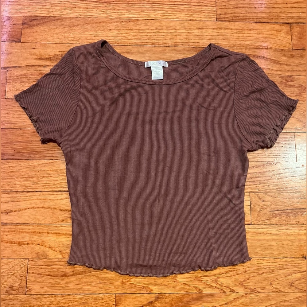 Bozzolo Ribbed Baby Tee